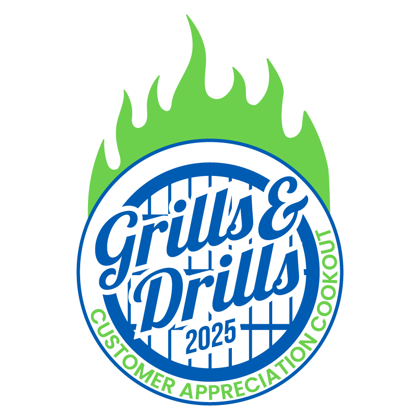 2025 Grills and Drills Logo - 2 Color