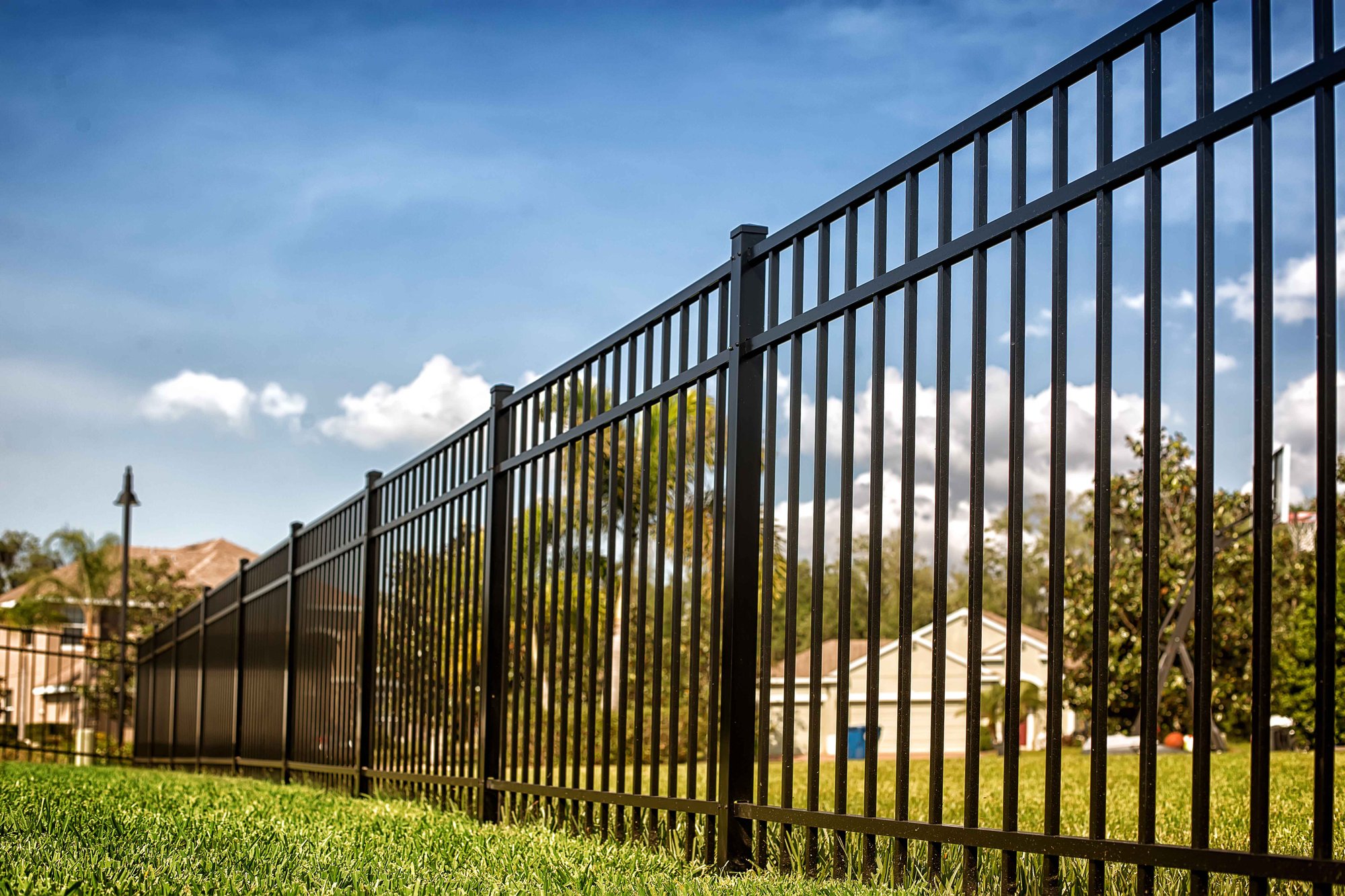 Black Aluminum Fencing