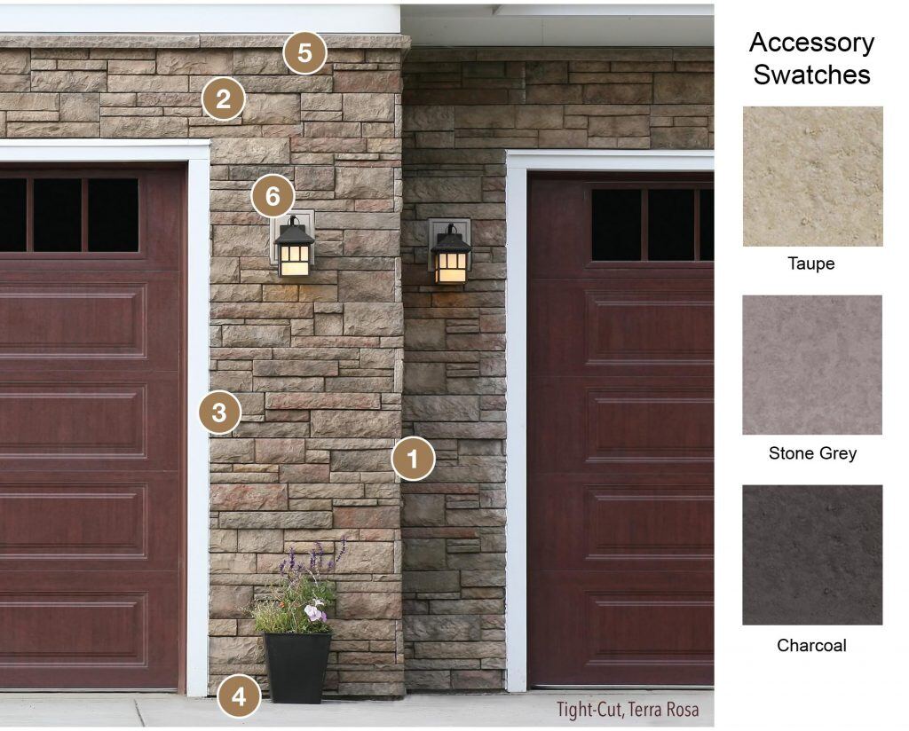 Stone Trim and Block Accessories