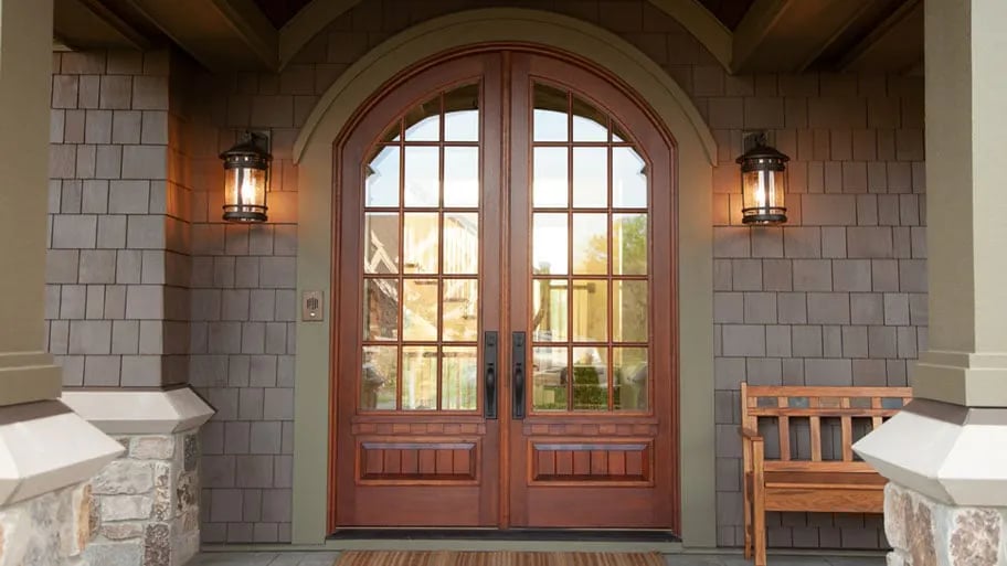 Traditional front doors