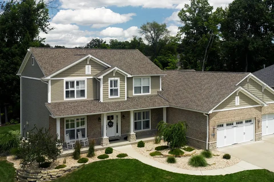 House with CertainTeed Shingles