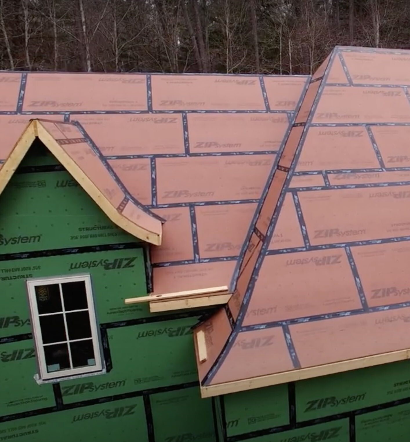 Zip roof sheathing Zip roof sheathing